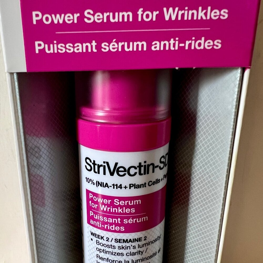 StriVectin-SD (NIA-114+) Power Serum for Wrinkles 1.7 Oz / 50 ml NIB